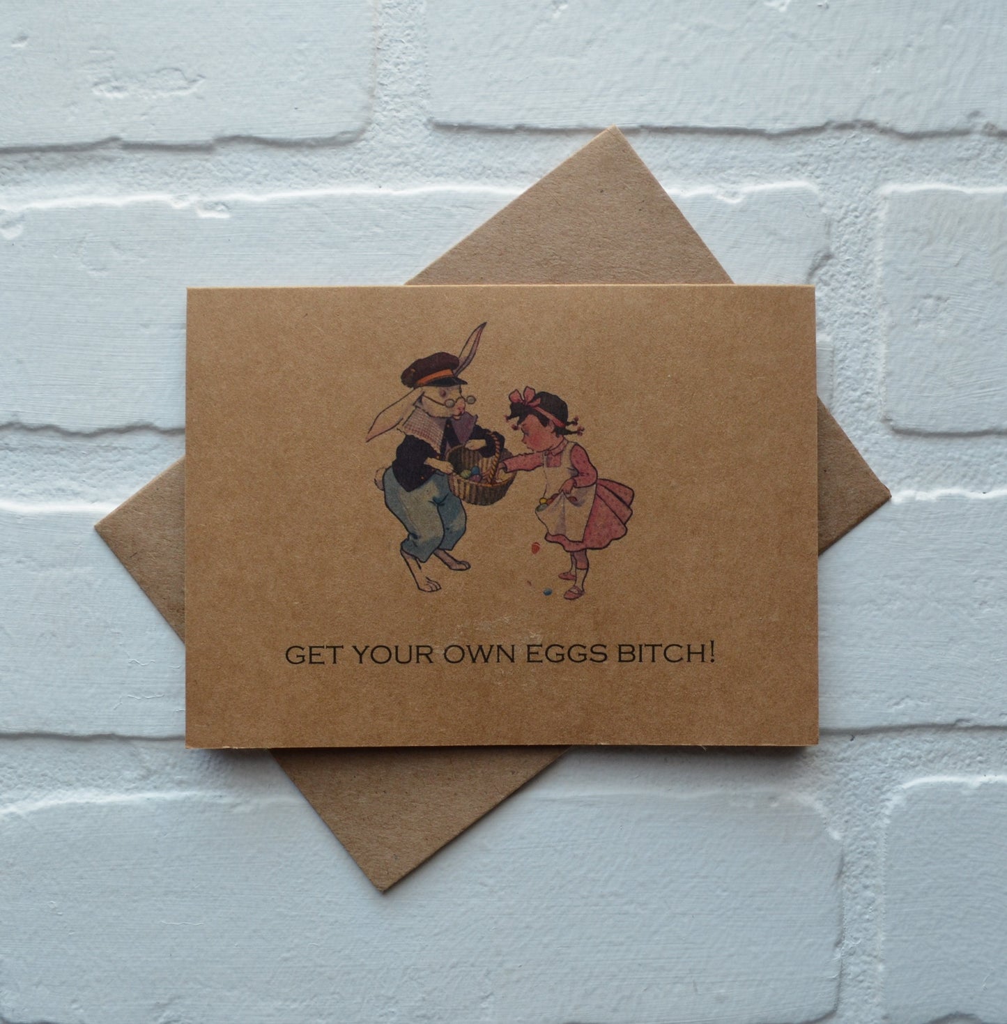 Get your own eggs bitch | Happy Easter Greeting Cards