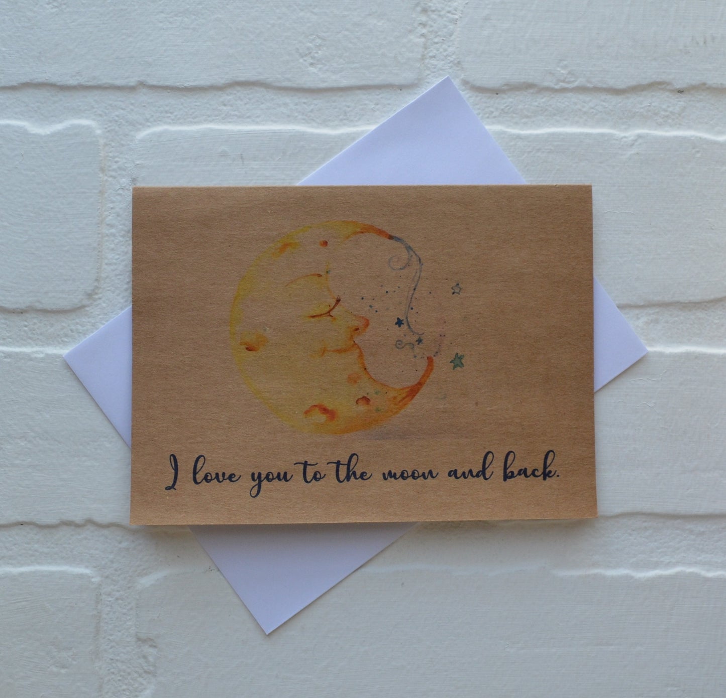 I love you to the moon and back | Happy Valentine's Day Greeting Cards | Love Card