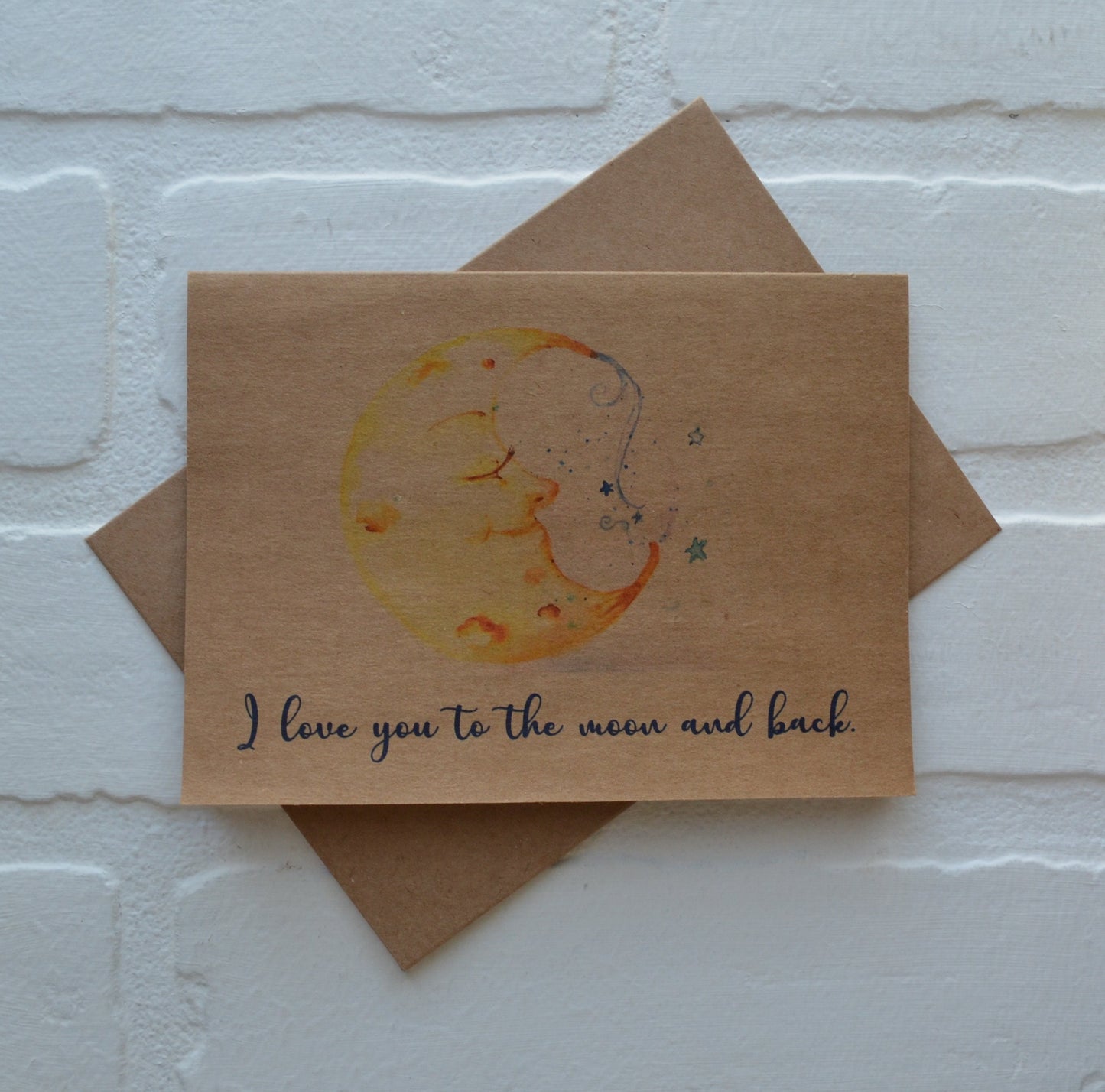 I love you to the moon and back | Happy Valentine's Day Greeting Cards | Love Card