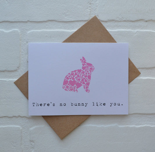 There's no bunny like you | Happy Easter Greeting Cards | Love Card