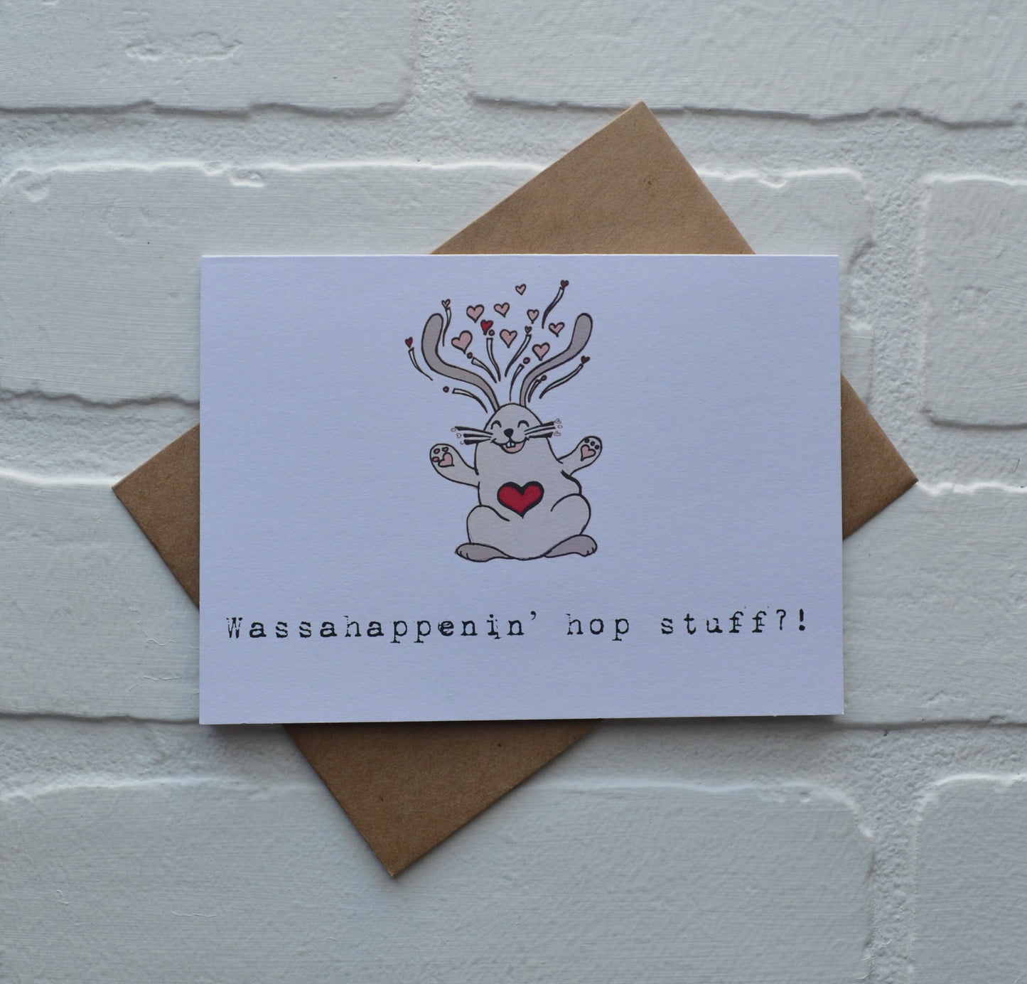 Wassahappenin' hop stuff | Happy Easter Greeting Cards | Love Card