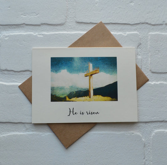 He is risen | Happy Easter Greeting Cards | Religious