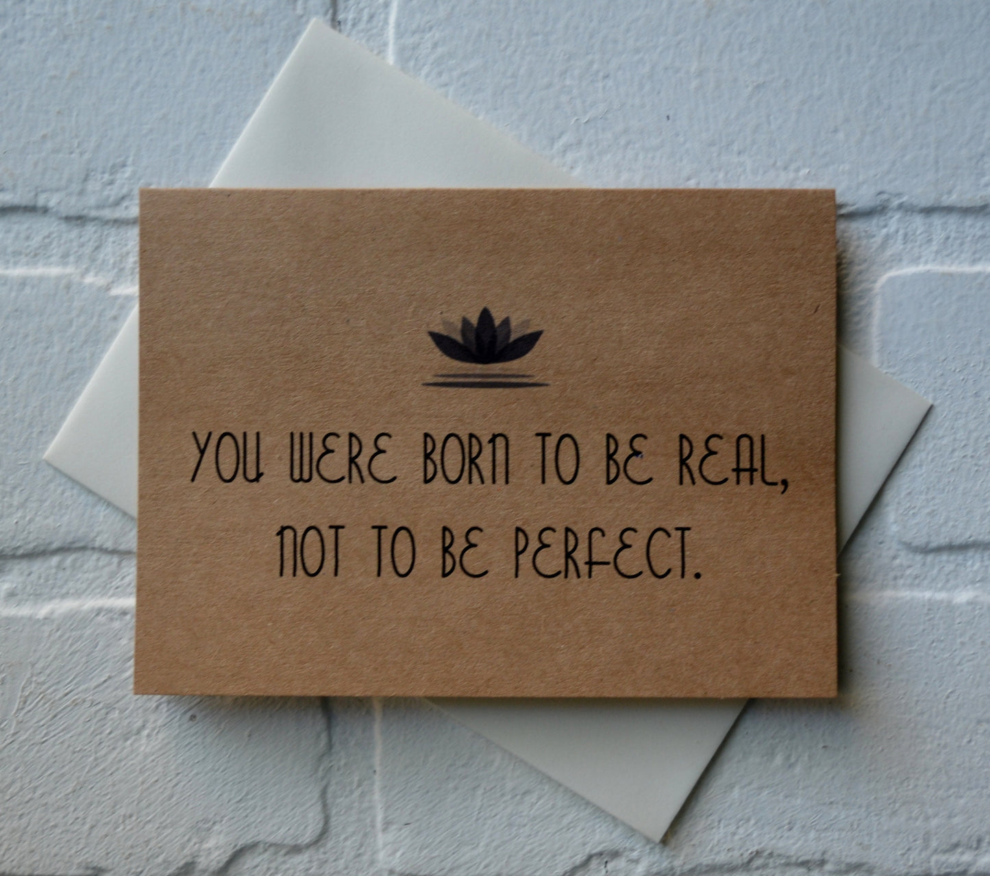 Yoga o'clock | breathe | be in harmony | born to be real | yoga greeting cards