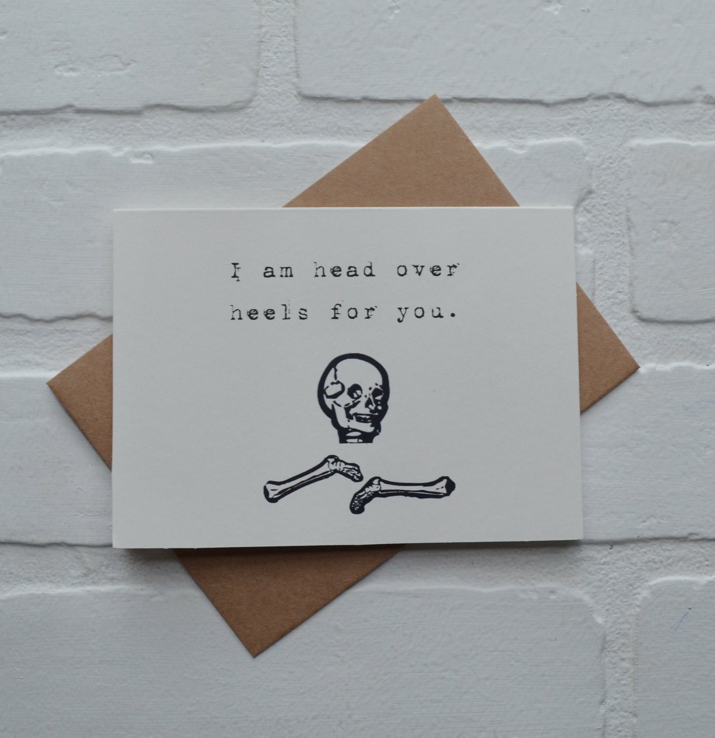 I am head over heels for you | Halloween Card | Love | Happy Valentine's Day Greeting Cards