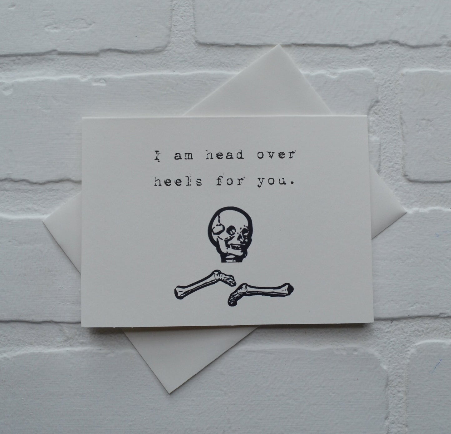 I am head over heels for you | Halloween Card | Love | Happy Valentine's Day Greeting Cards