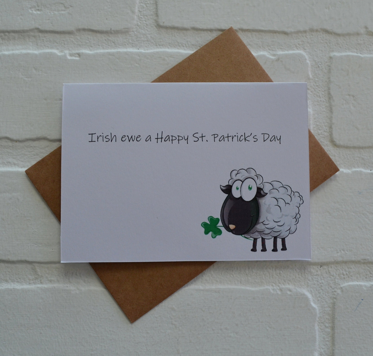 IRISH EWE a Happy St. Patrick's Day greeting cards