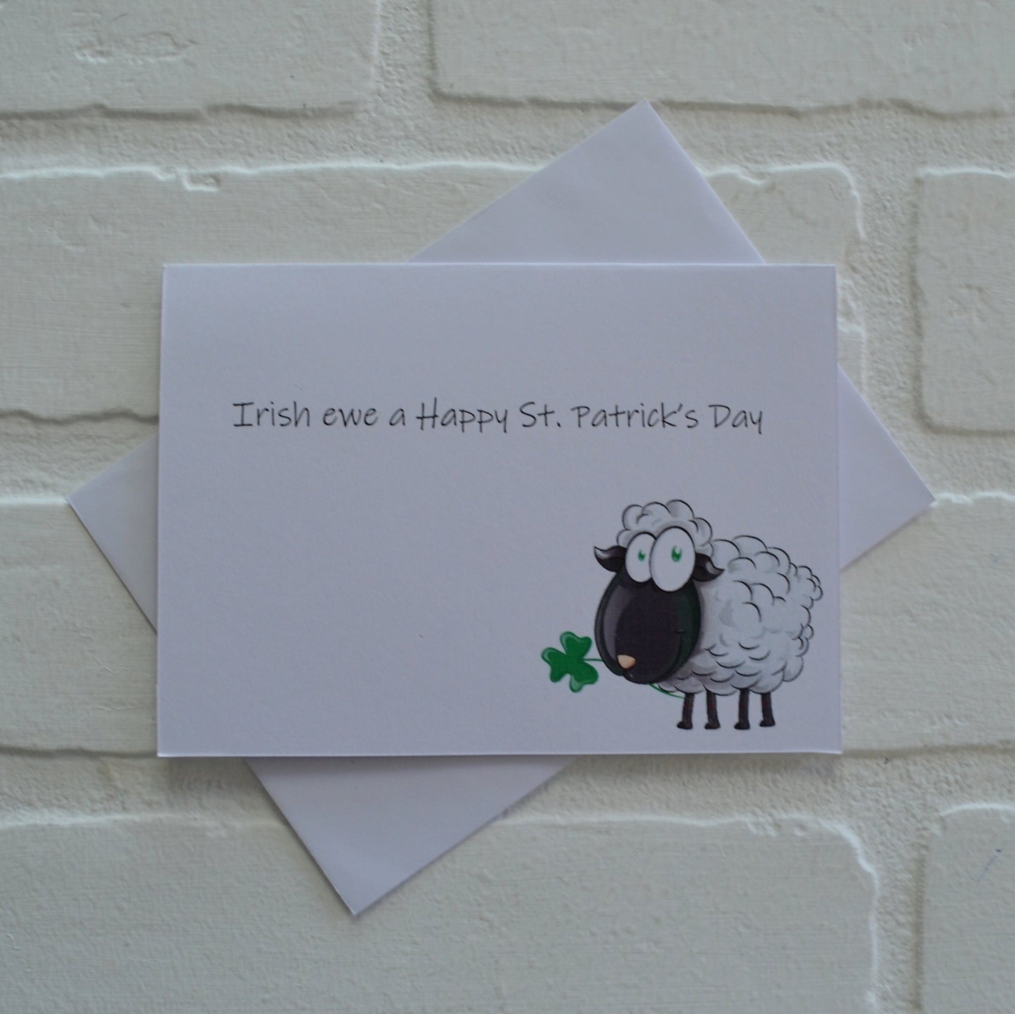 IRISH EWE a Happy St. Patrick's Day greeting cards