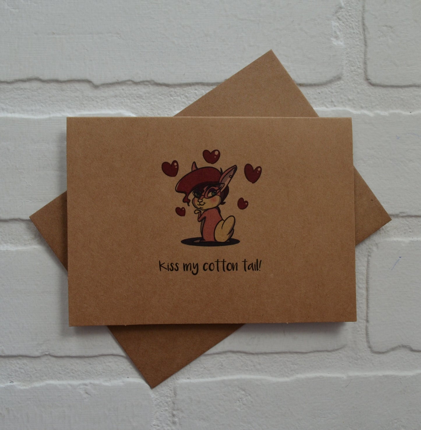 Kiss my cotton tail | Happy Easter Greeting Cards | Love Card