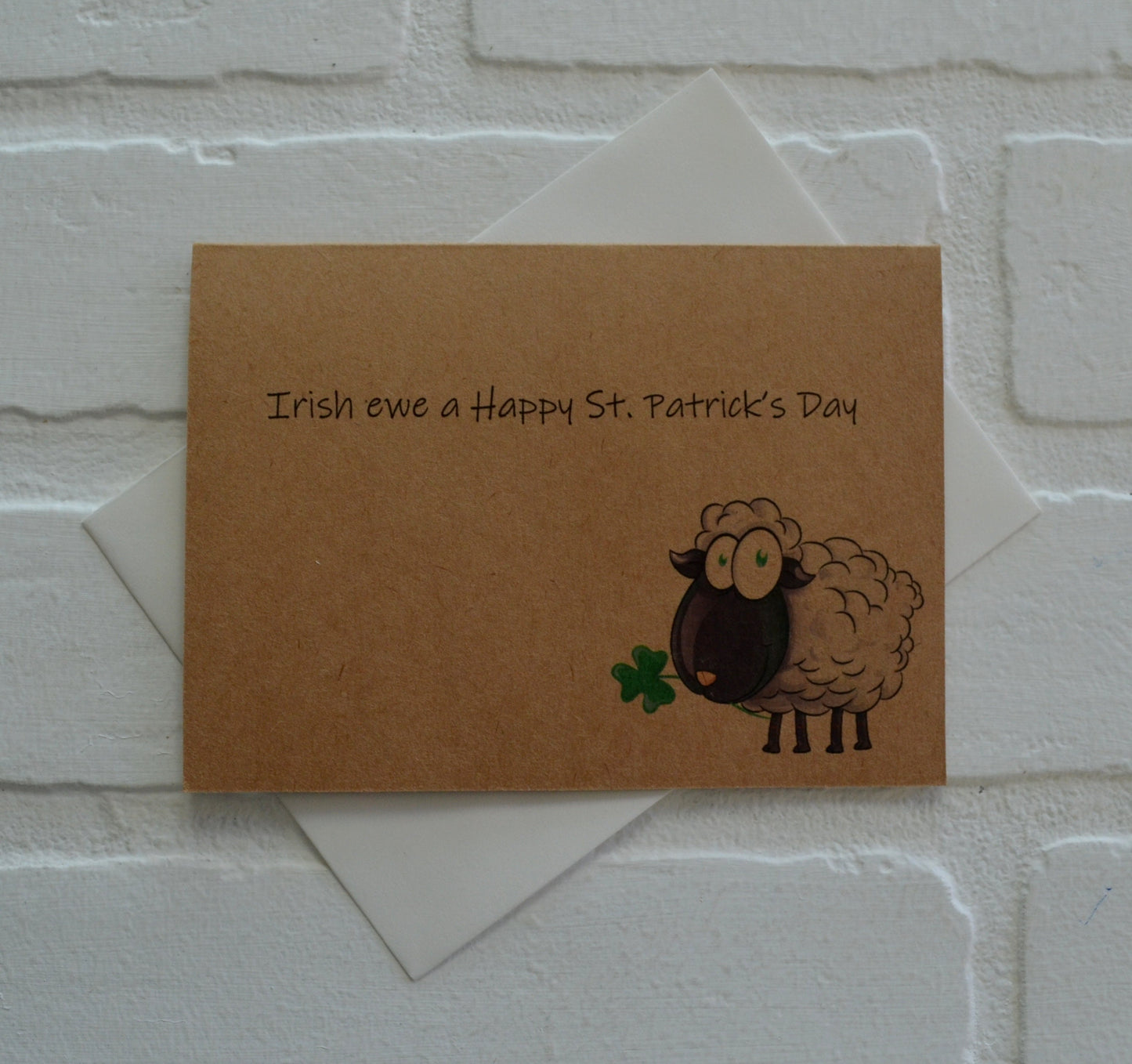 IRISH EWE a Happy St. Patrick's Day greeting cards