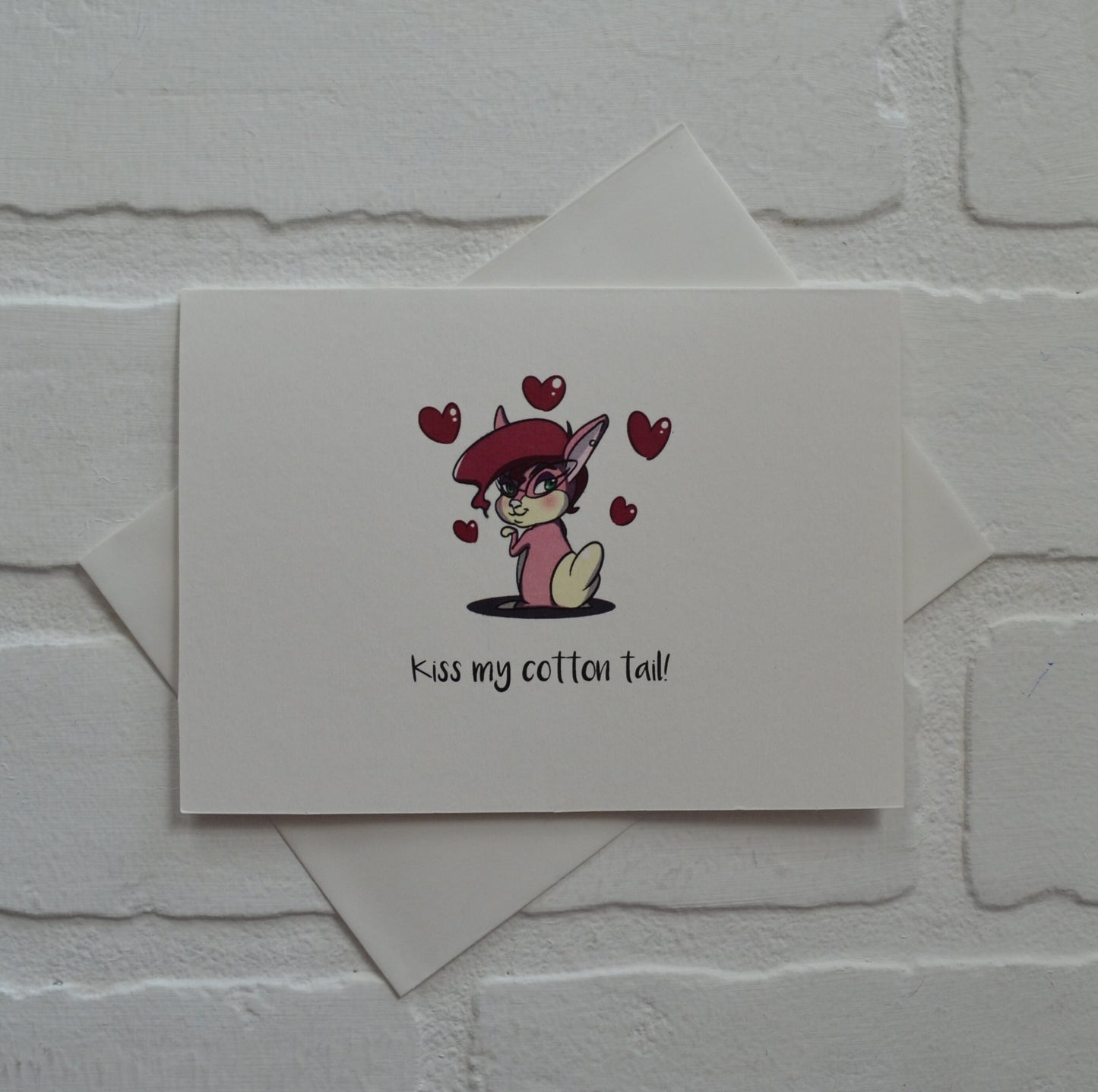 Kiss my cotton tail | Happy Easter Greeting Cards | Love Card