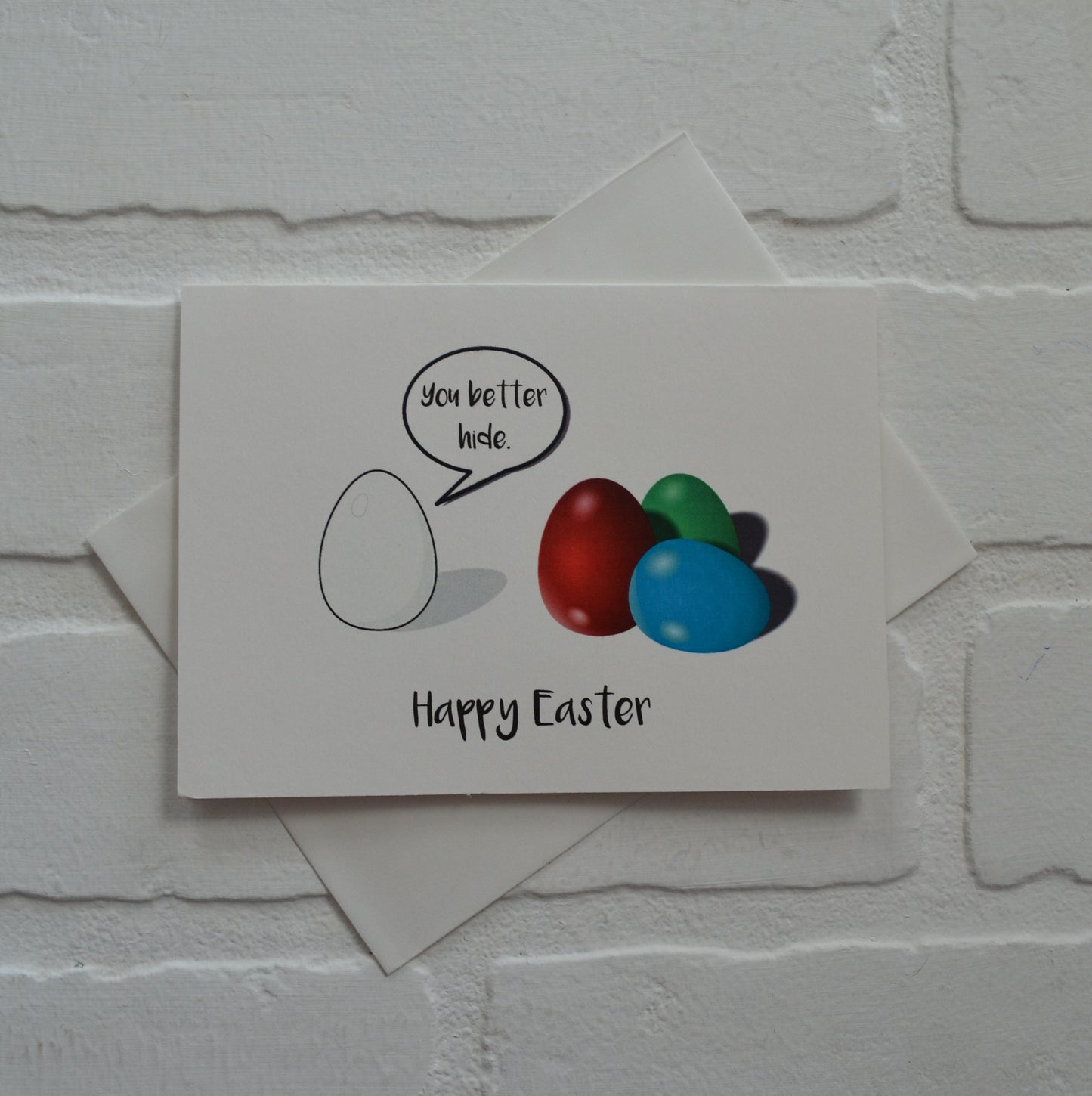 You better hide | Happy Easter Greeting Cards