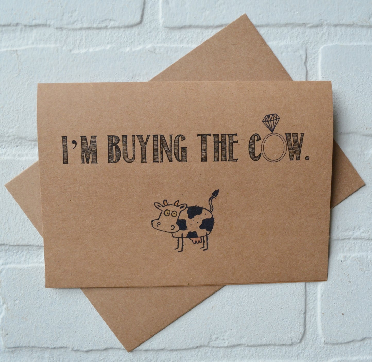 I'M BUYING the COW | groomsmen proposal cards | wedding party invite