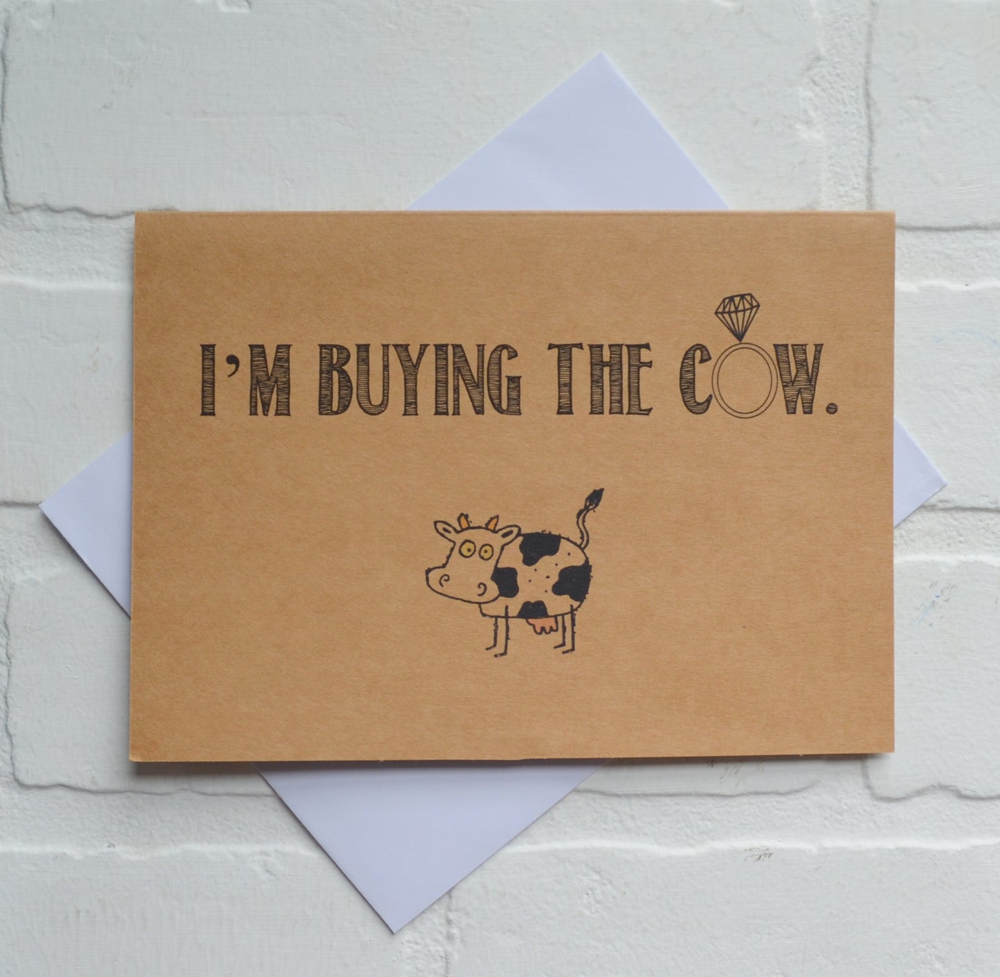 I'M BUYING the COW | groomsmen proposal cards | wedding party invite