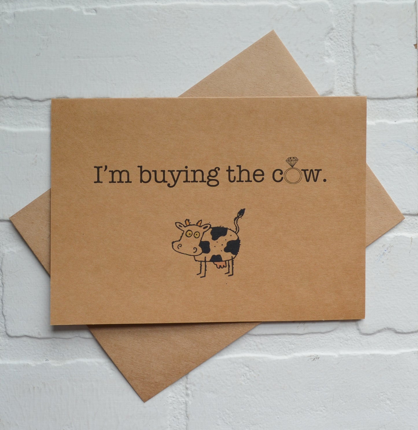 I'M BUYING the COW | groomsmen proposal cards | wedding party invite