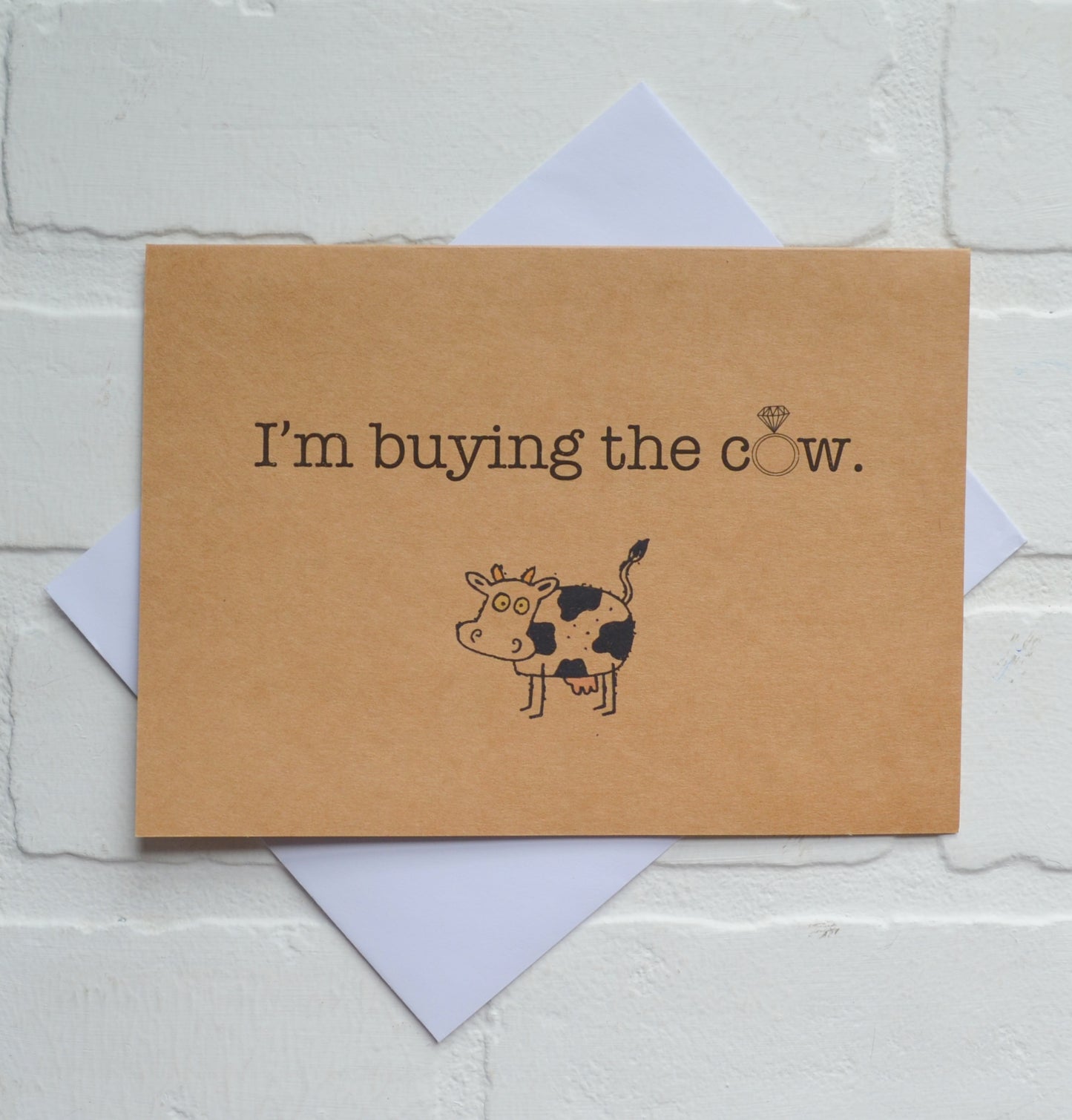 I'M BUYING the COW | groomsmen proposal cards | wedding party invite