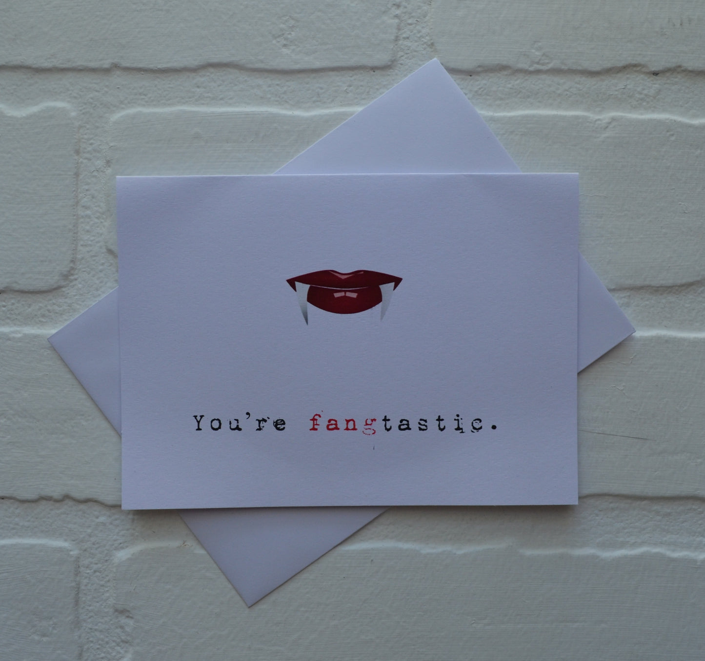 You're fangtastic | Halloween Greeting Cards