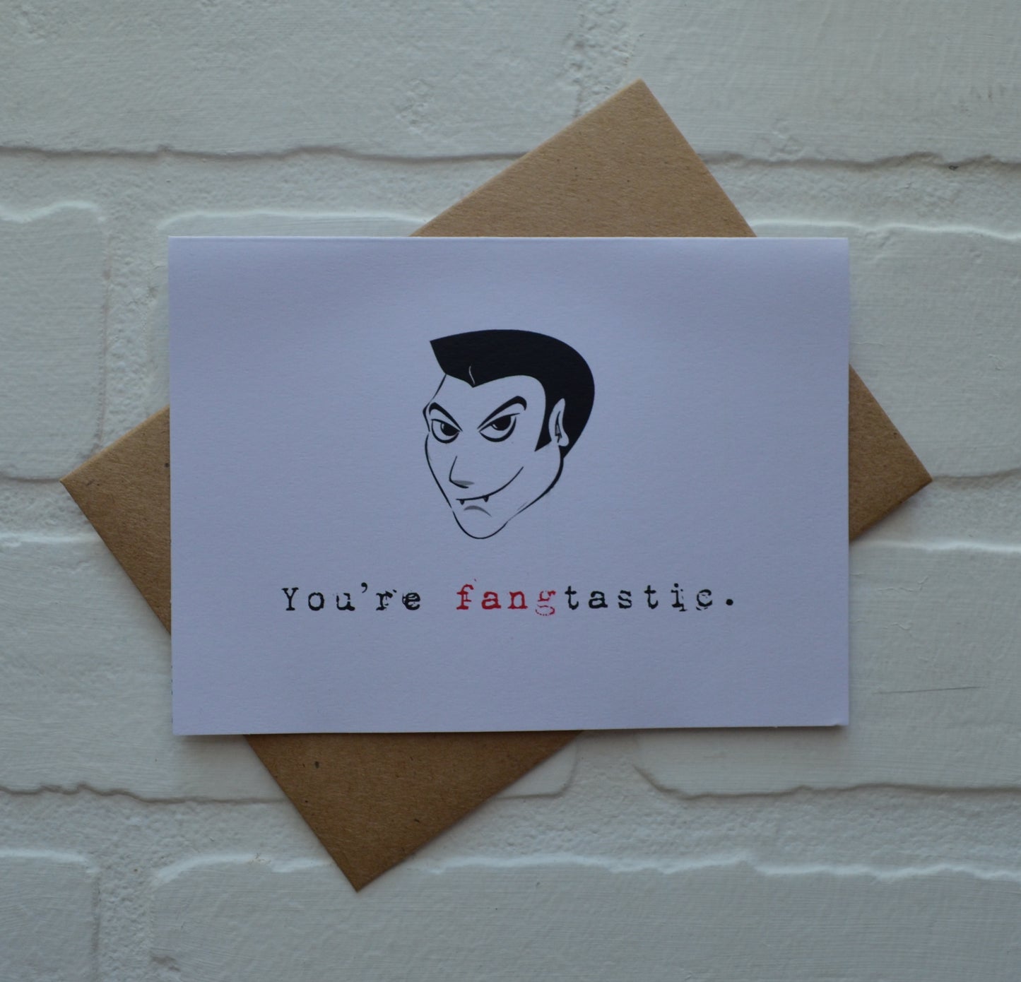 You're fangtastic | Halloween Greeting Cards