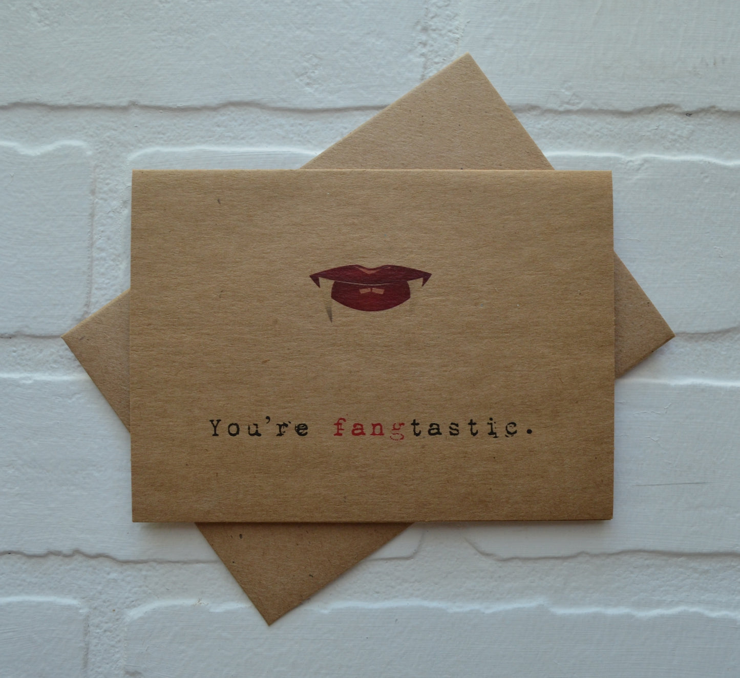 You're fangtastic | Halloween Greeting Cards