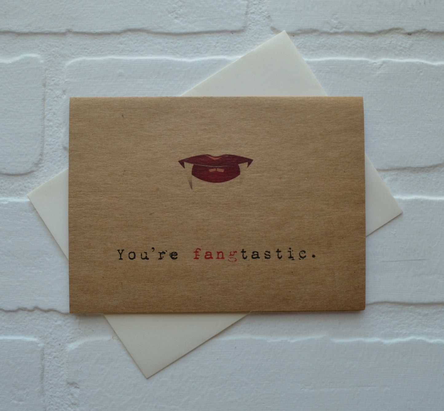 You're fangtastic | Halloween Greeting Cards