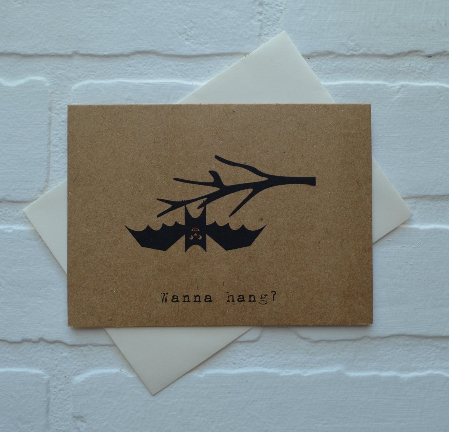 Wanna hang? | Halloween Greeting Cards
