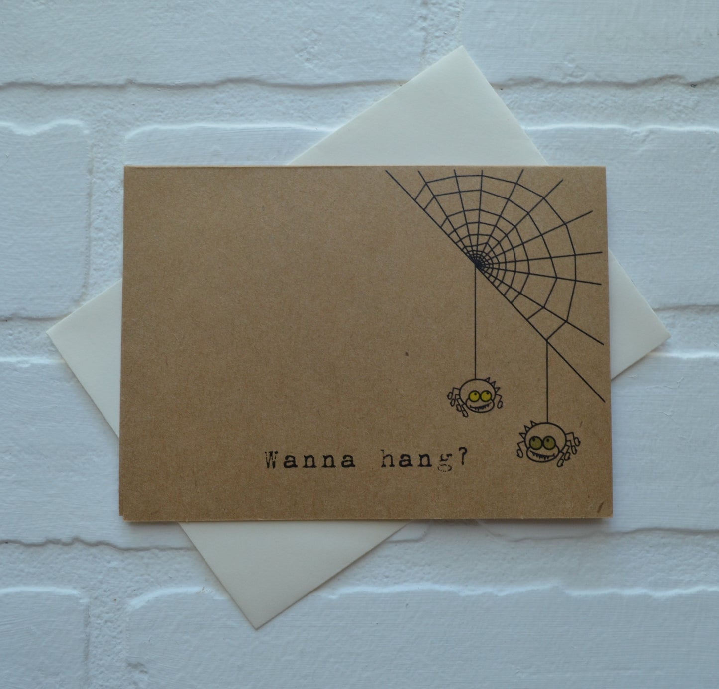 Wanna hang? | Halloween Greeting Cards