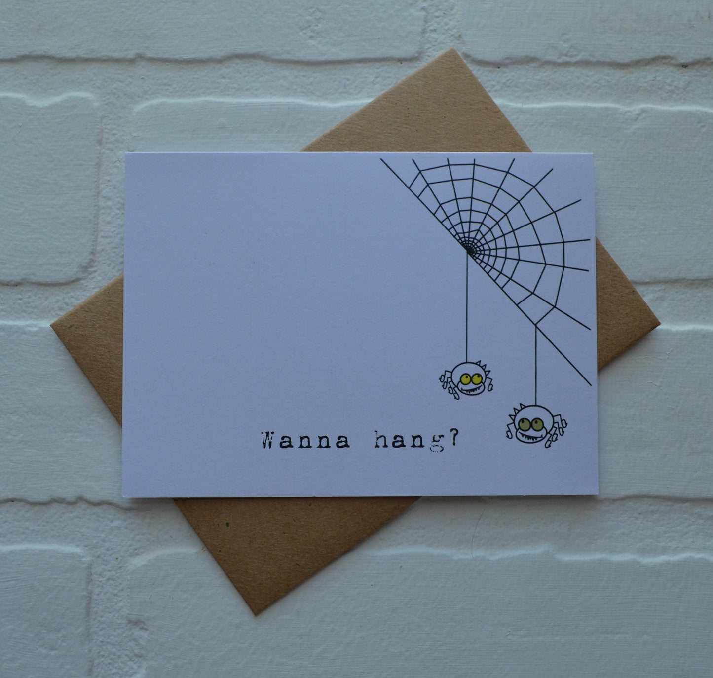 Wanna hang? | Halloween Greeting Cards