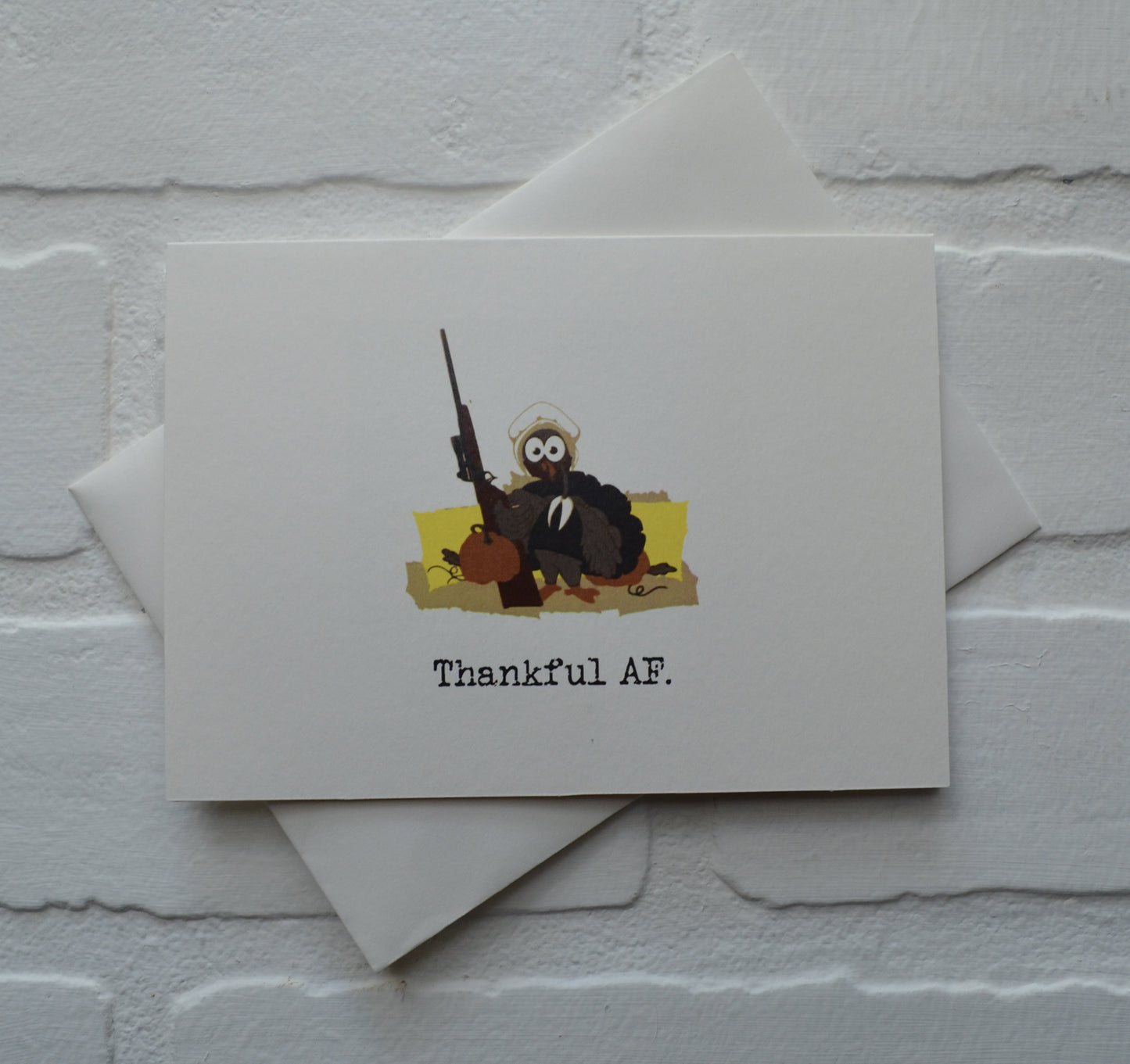 Thankful AF | Thanksgiving Fall Greeting Cards