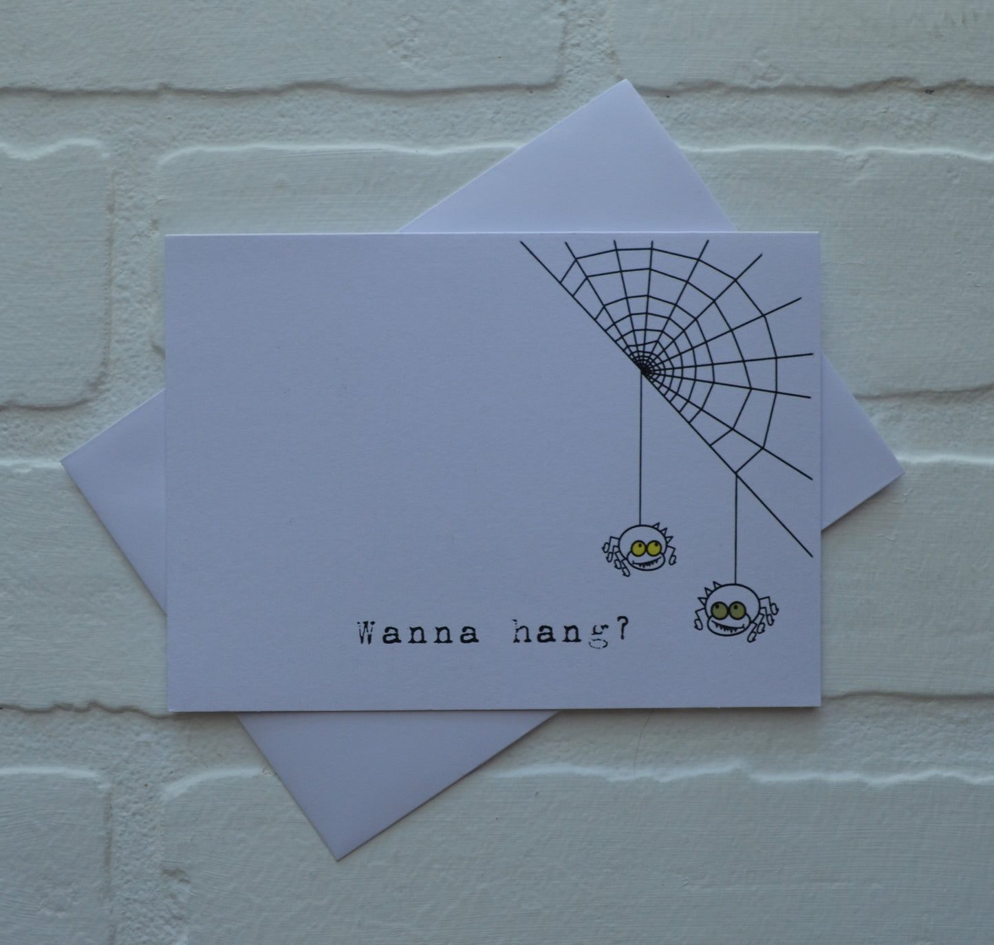 Wanna hang? | Halloween Greeting Cards