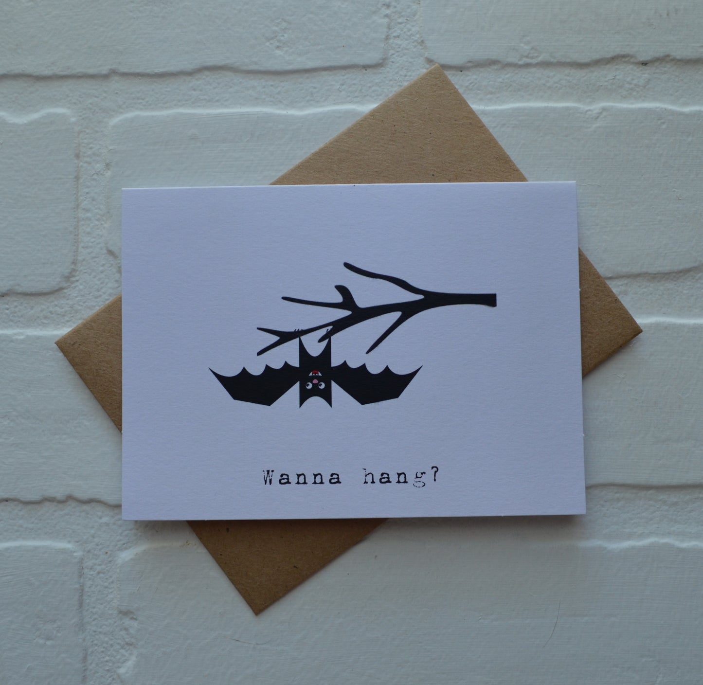 Wanna hang? | Halloween Greeting Cards