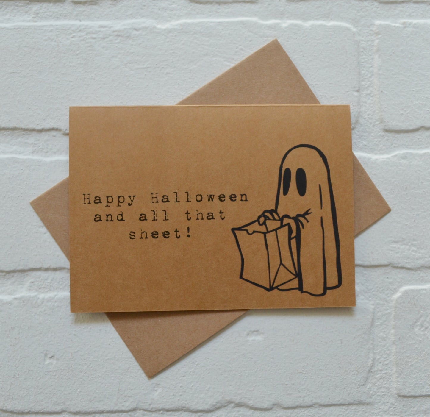 Happy Halloween and all that sheet! | Halloween Greeting Cards