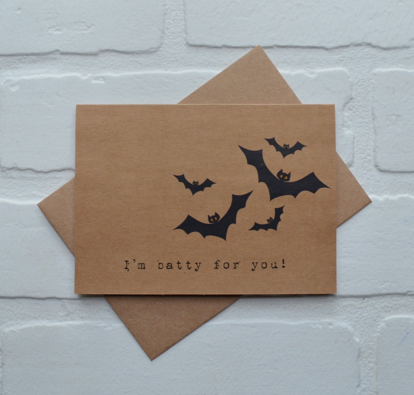 I'm batty for you! | Halloween Greeting Cards