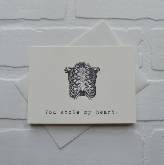 You stole my heart | Halloween Greeting Cards
