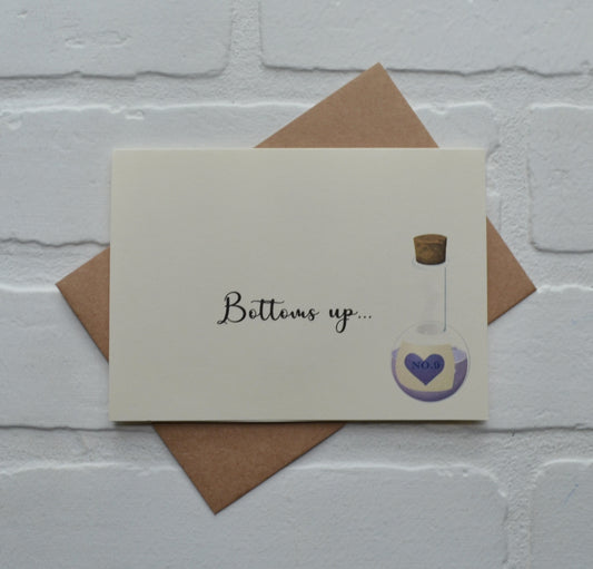 Bottoms up... | Halloween Greeting Cards