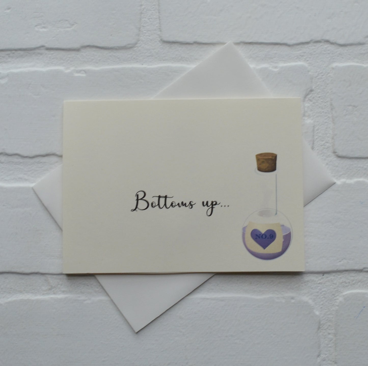 Bottoms up... | Halloween Greeting Cards