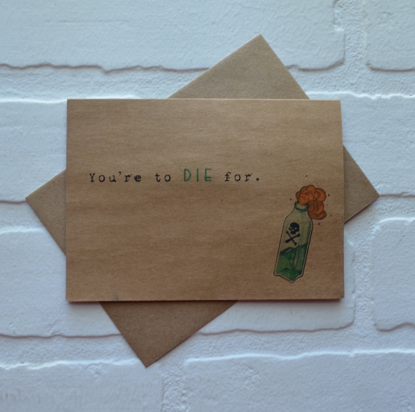 You're to die for | Halloween Greeting Cards