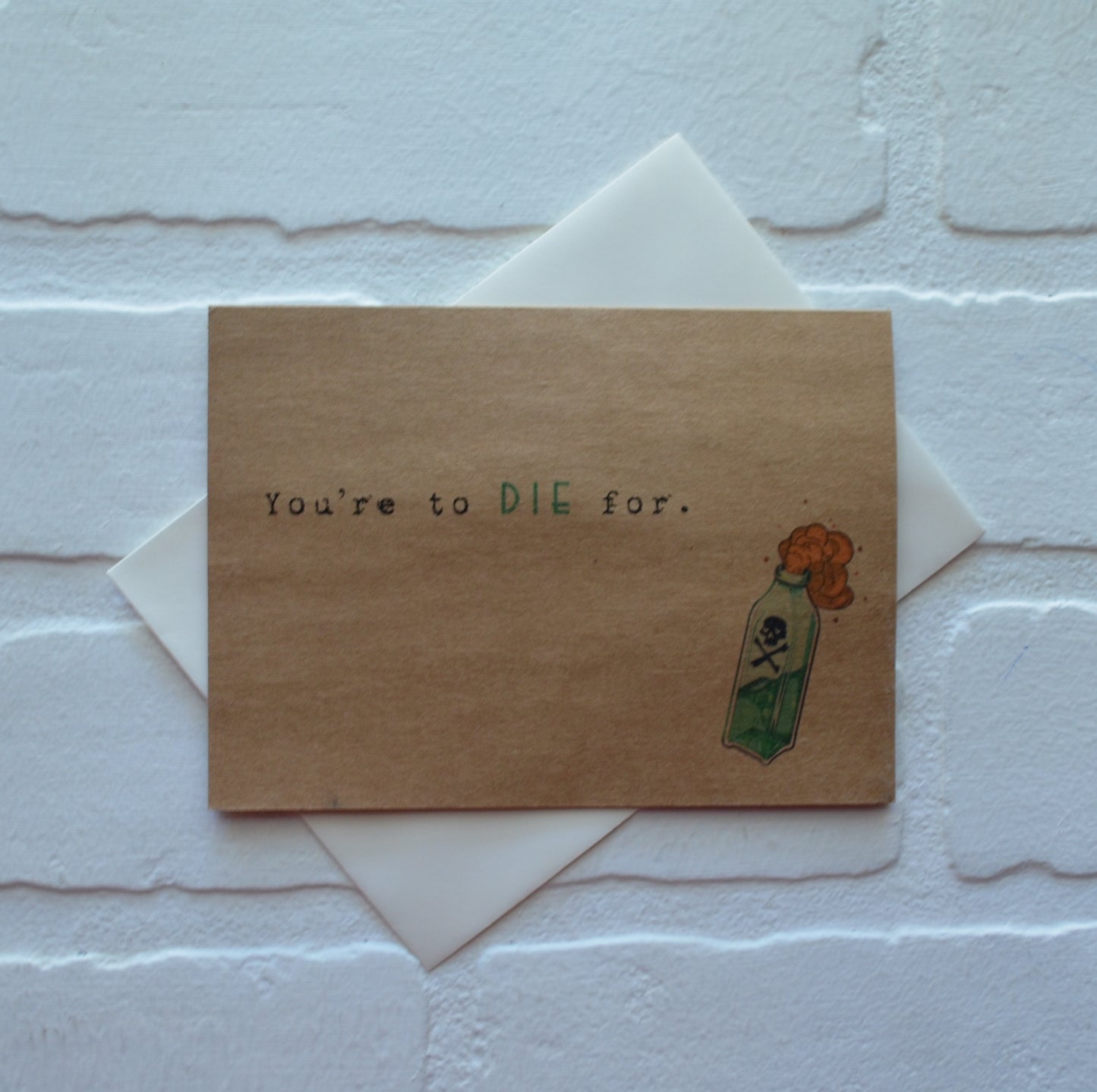 You're to die for | Halloween Greeting Cards