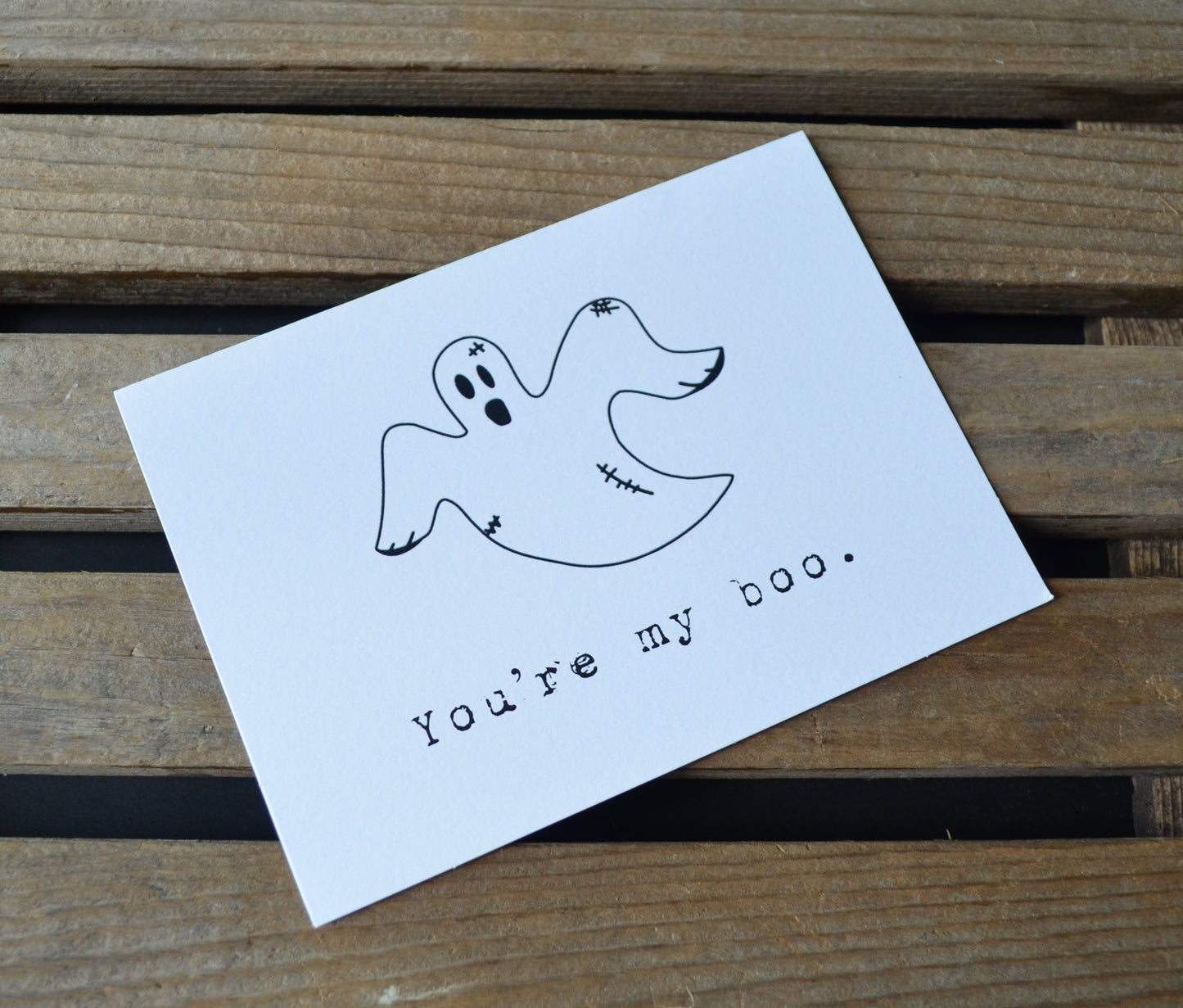 You're my boo | Halloween Greeting Cards | Happy Valentine's Day