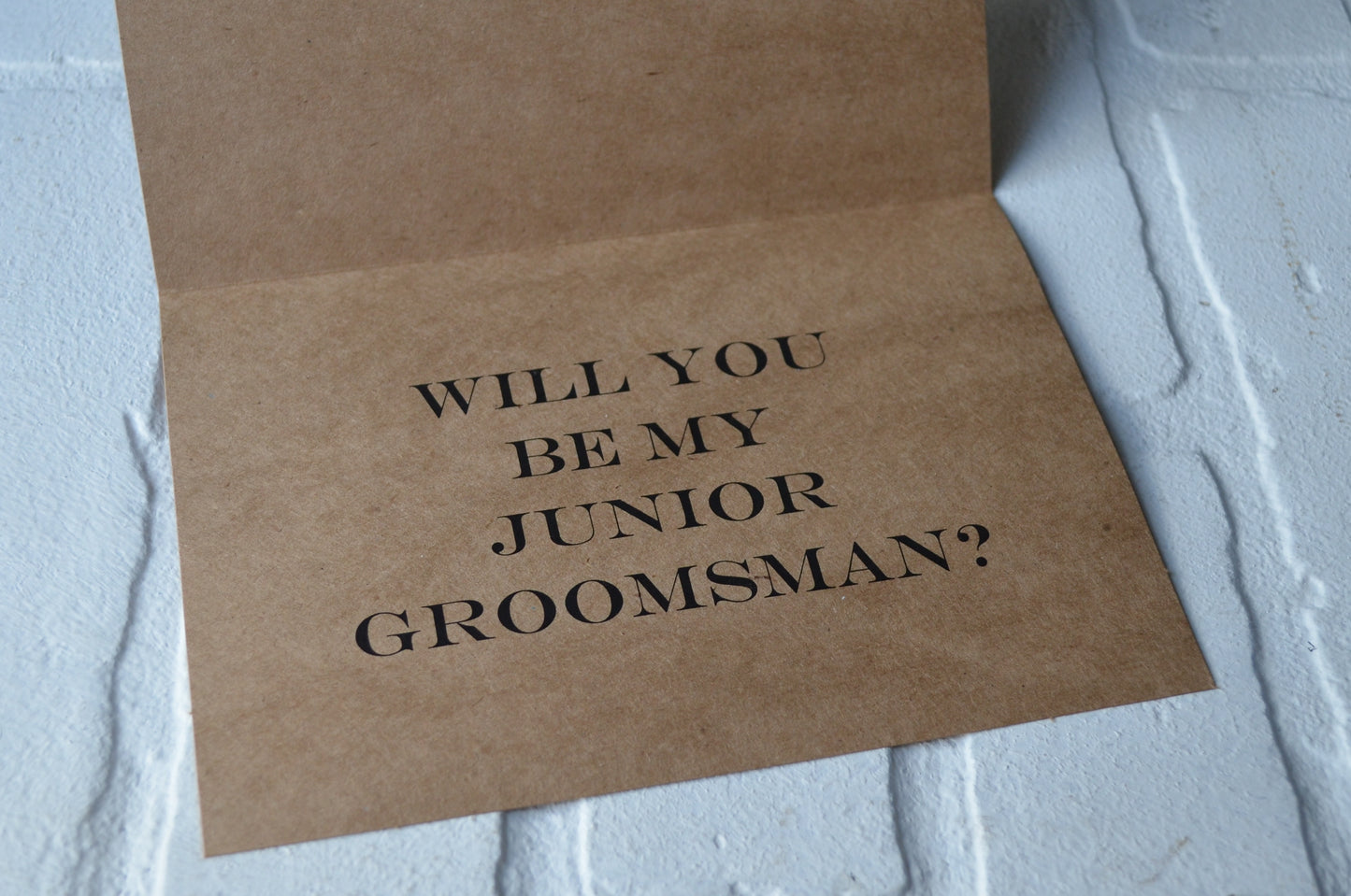 FORMAL BROMANCE INVITATION groomsmen proposal cards | wedding party invite