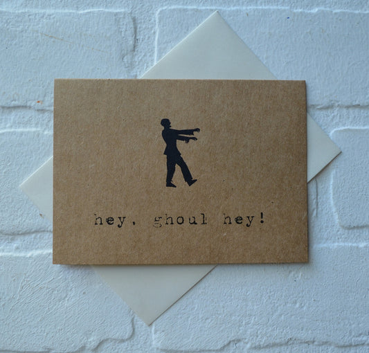 hey, ghoul hey! | Halloween Greeting Cards