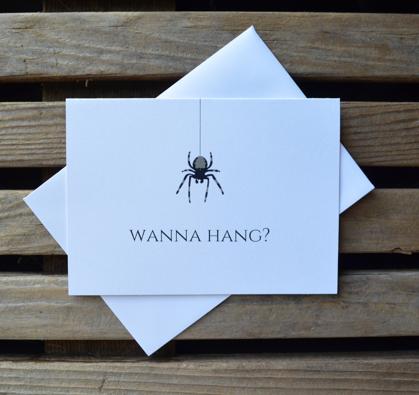 Wanna hang? | Halloween Greeting Cards
