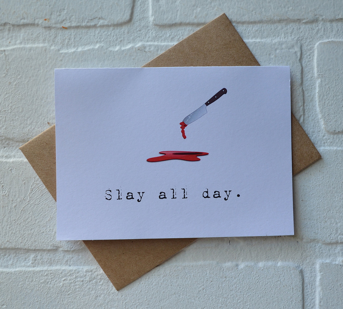 SLAY ALL DAY | Halloween Greeting Cards