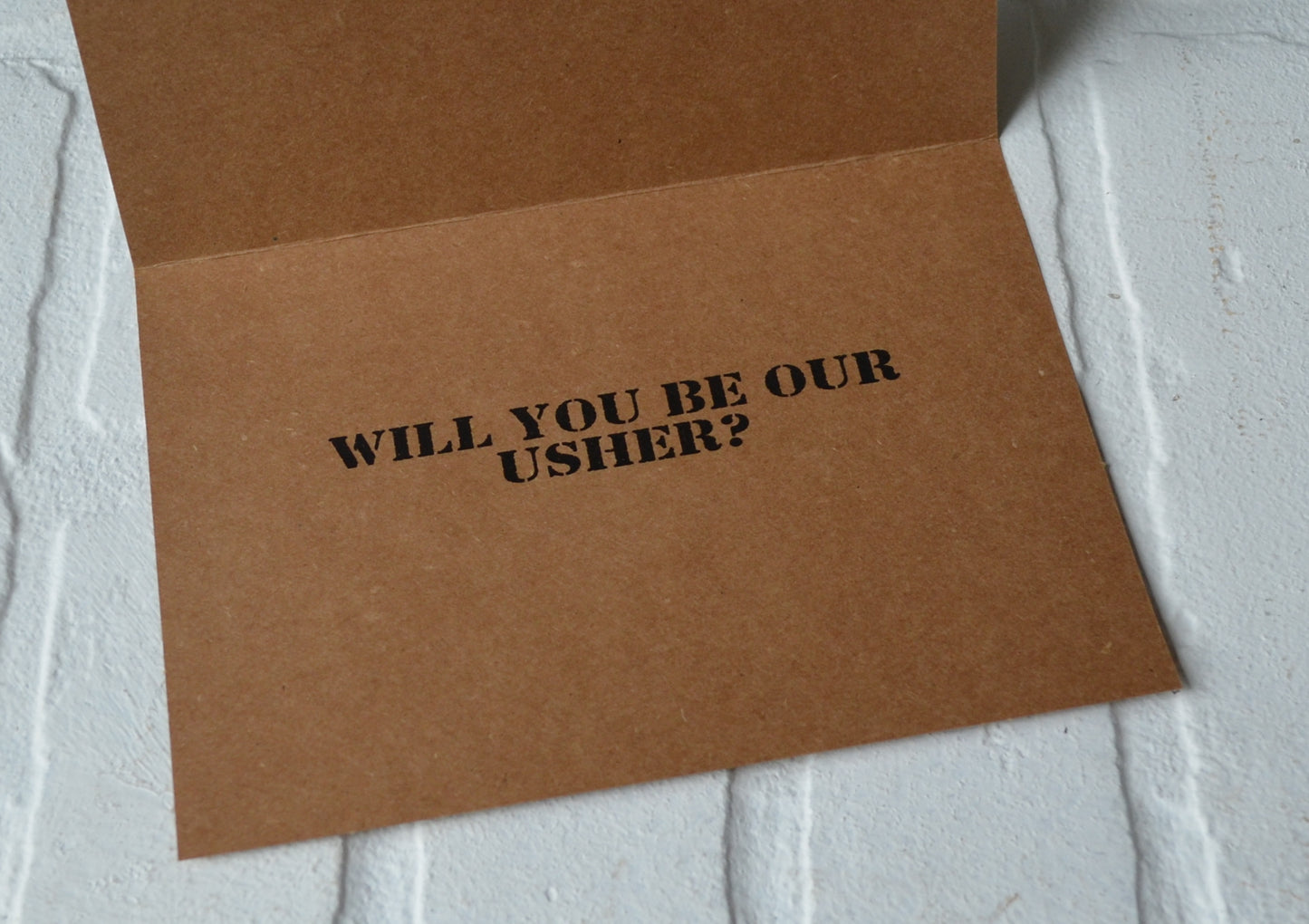 TOP SECRET | groomsmen proposal cards | wedding party invite