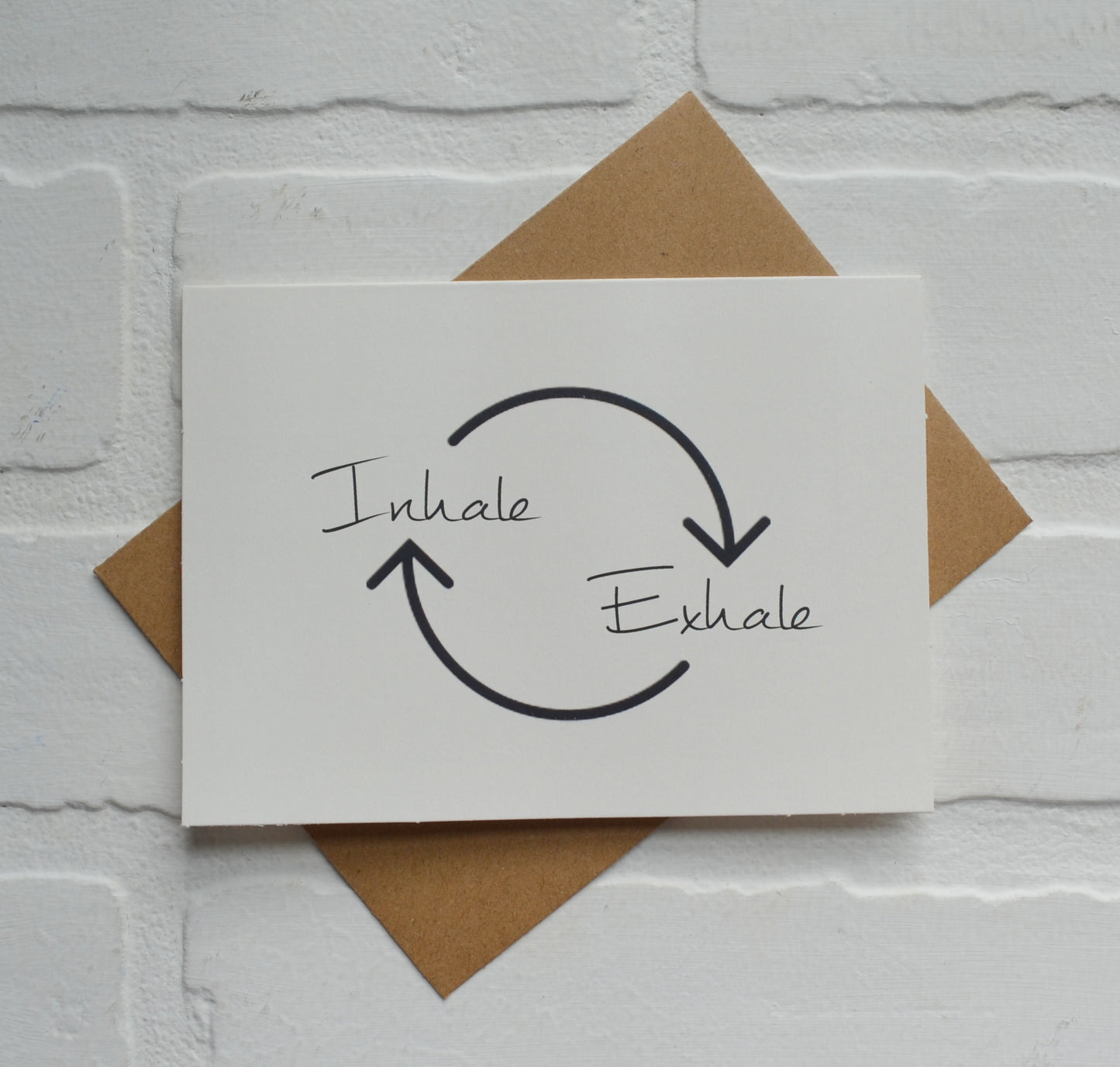 Inhale Exhale | yoga greeting cards