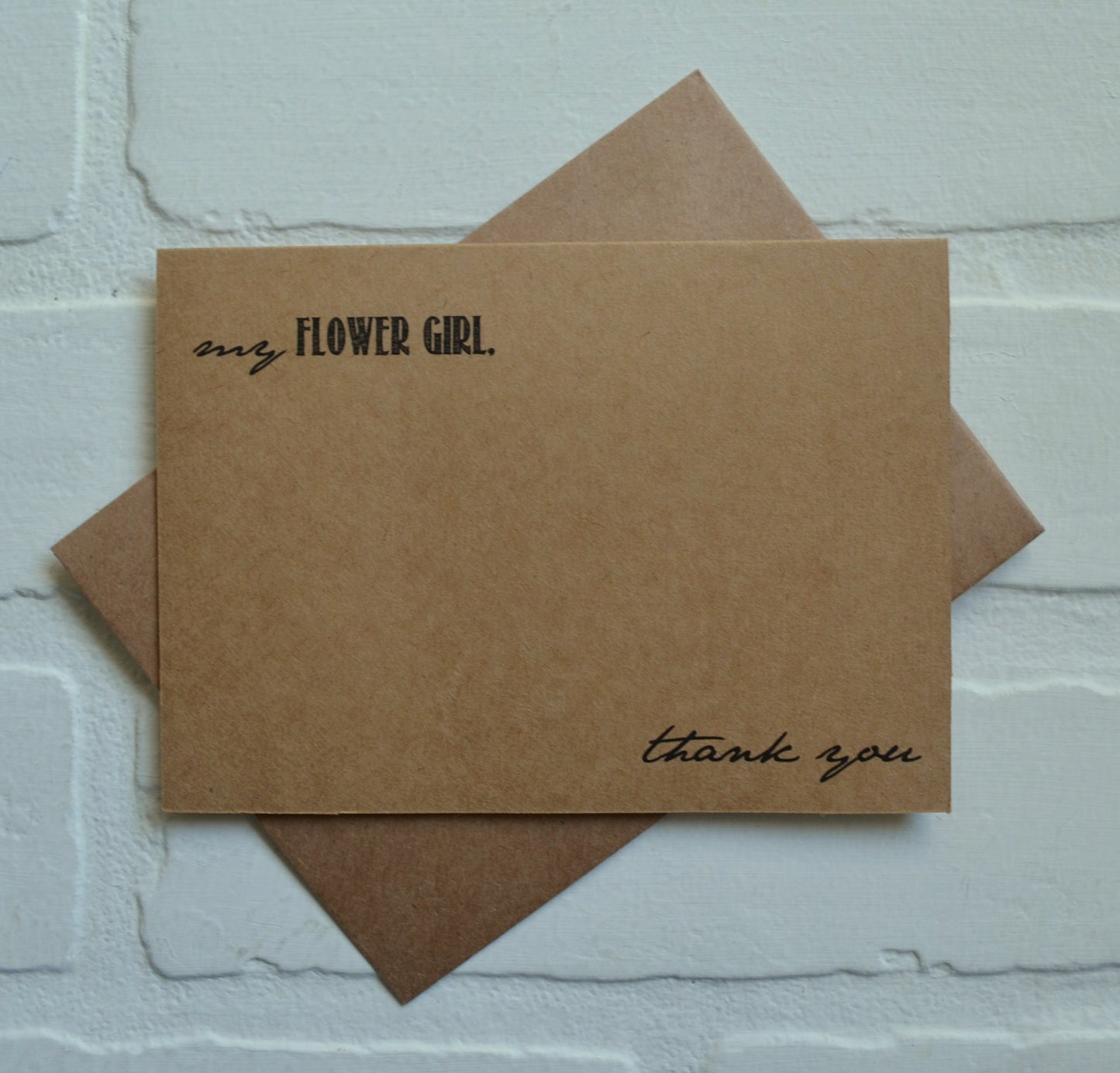 My Bridesmaid | wedding thank you cards