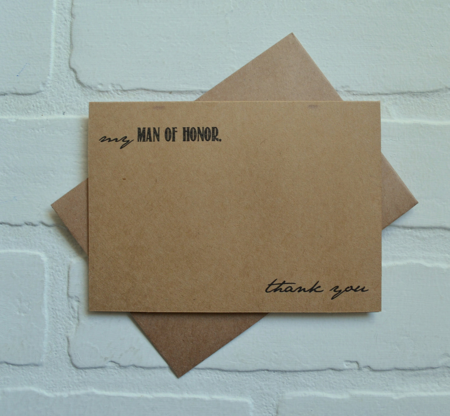 My Bridesmaid | wedding thank you cards