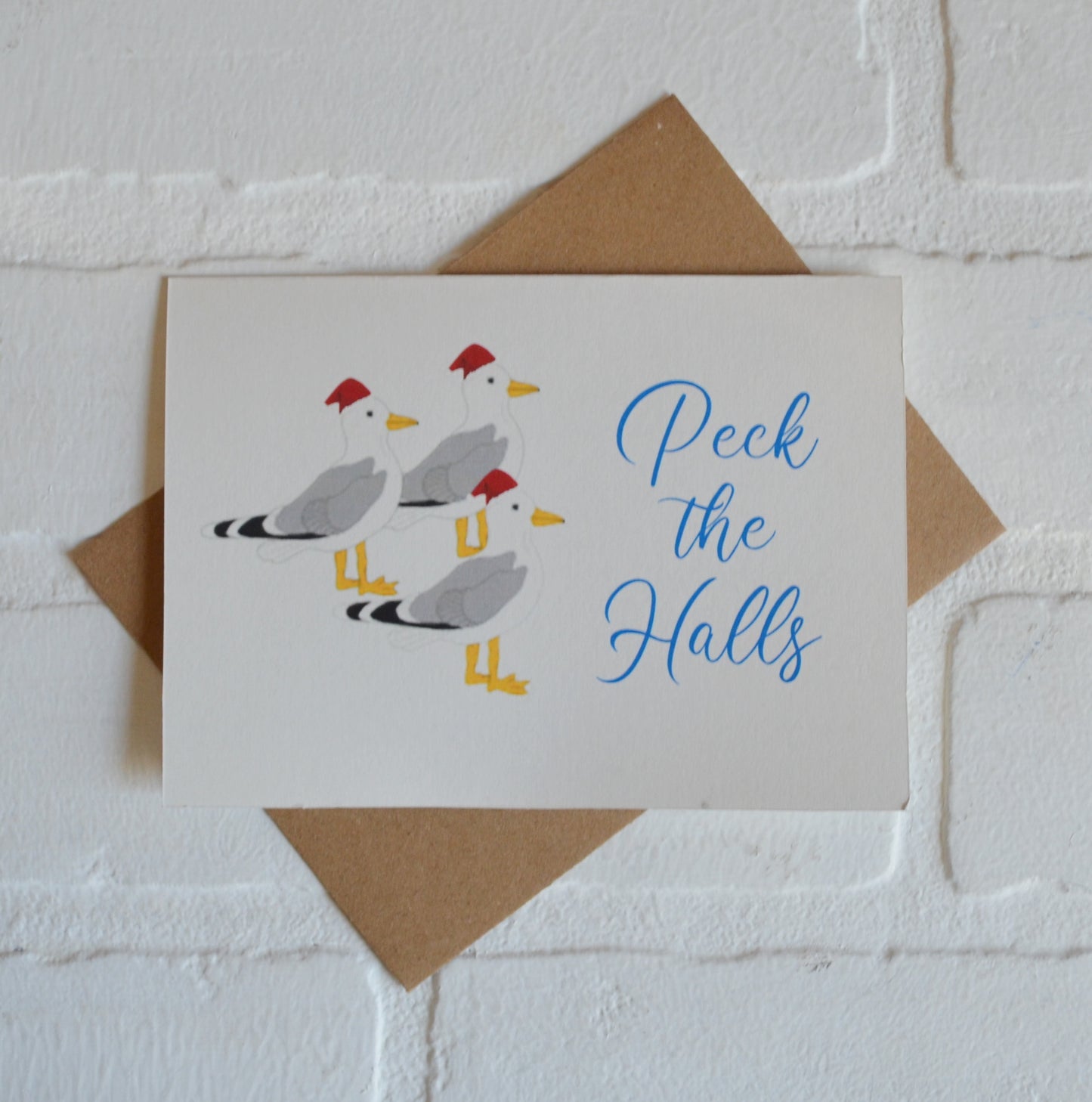 Peck the Halls | Christmas Greeting Cards