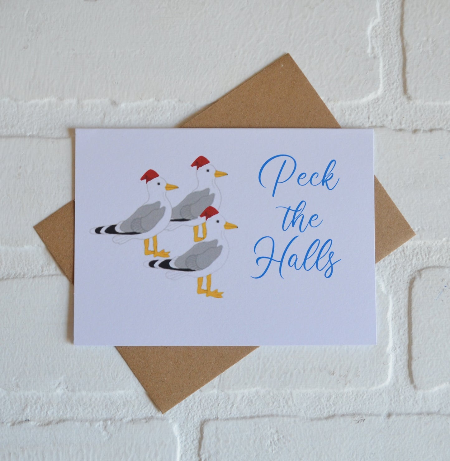 Peck the Halls | Christmas Greeting Cards