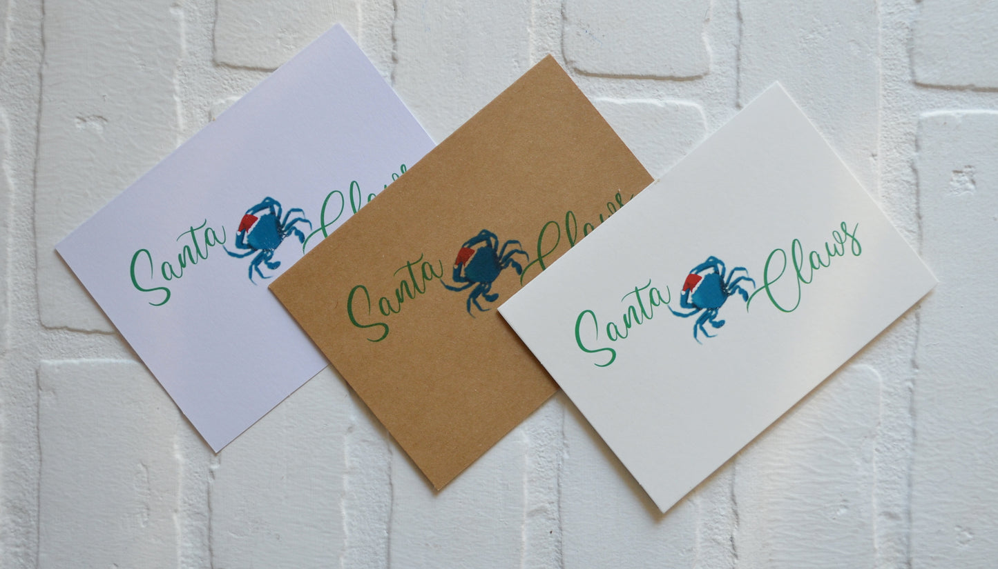 Santa Claws | Christmas Greeting Cards