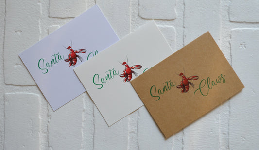 Santa Claws | Christmas Greeting Cards