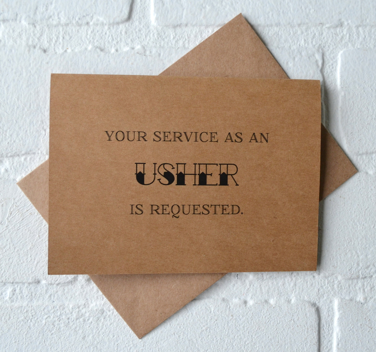 Your service is requested as a groomsman | groomsmen proposal cards | wedding party invite